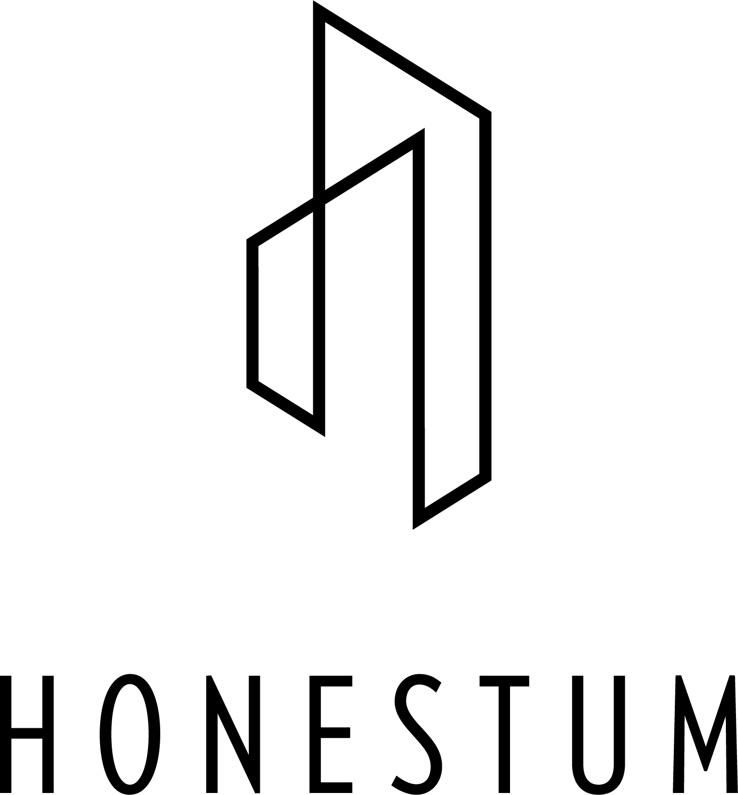 honestum logo pos black